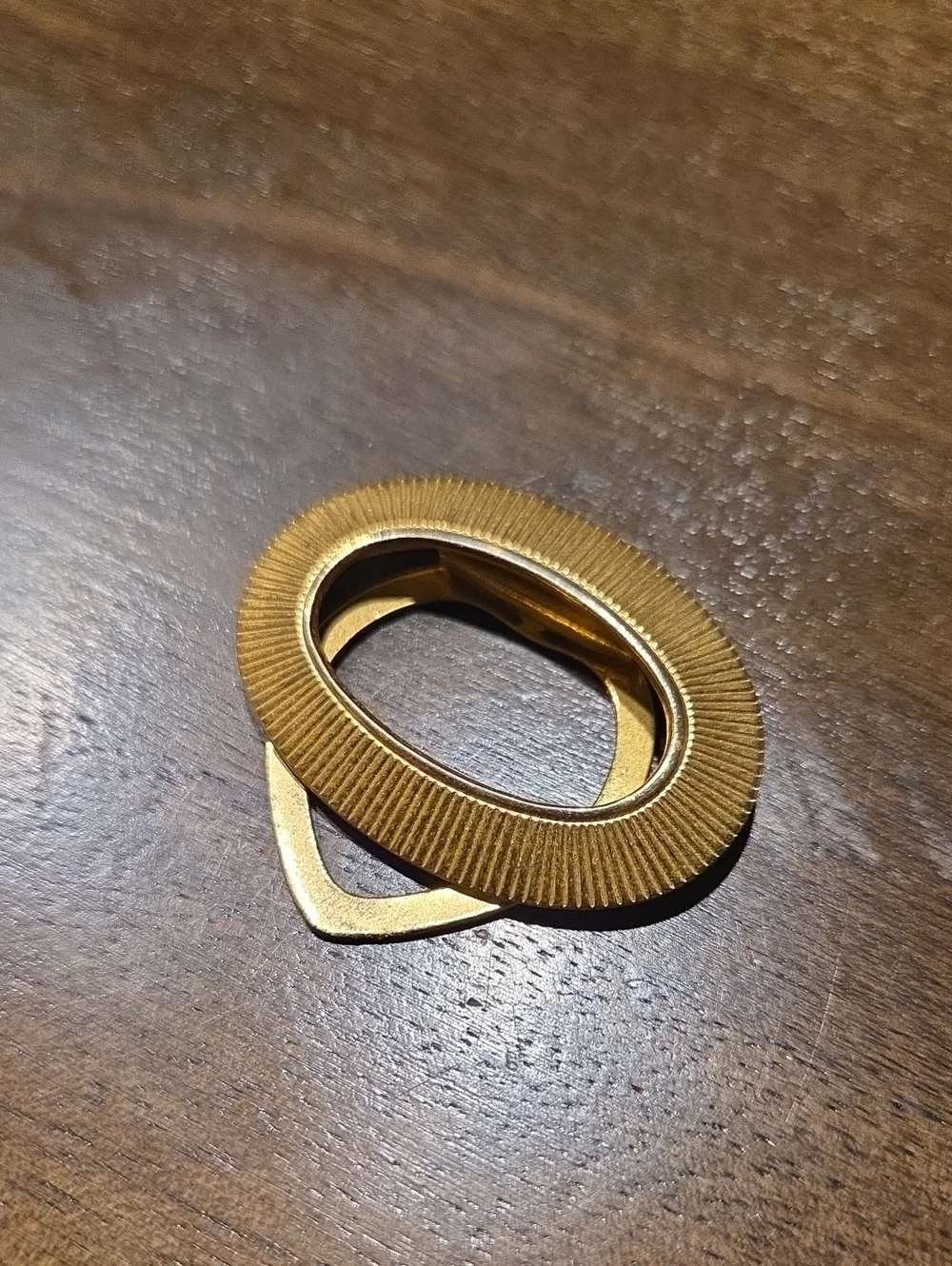 VINTAGE SCARF CLIP ON ACCENT